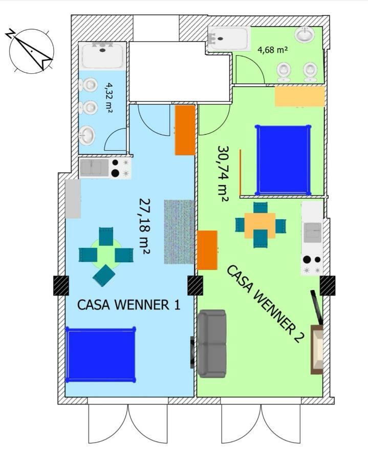 Casa Wenner 1 Apartamento Nápoles Exterior foto
